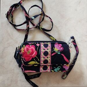 Vera Bradley Crossbody- Ribbons